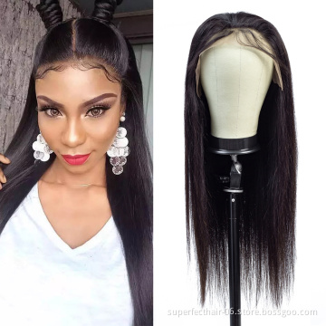 New Arrival HD Lace Front Wigs For Black Women  100% Brazilian Virgin Human Hair Transparent Lace Wig